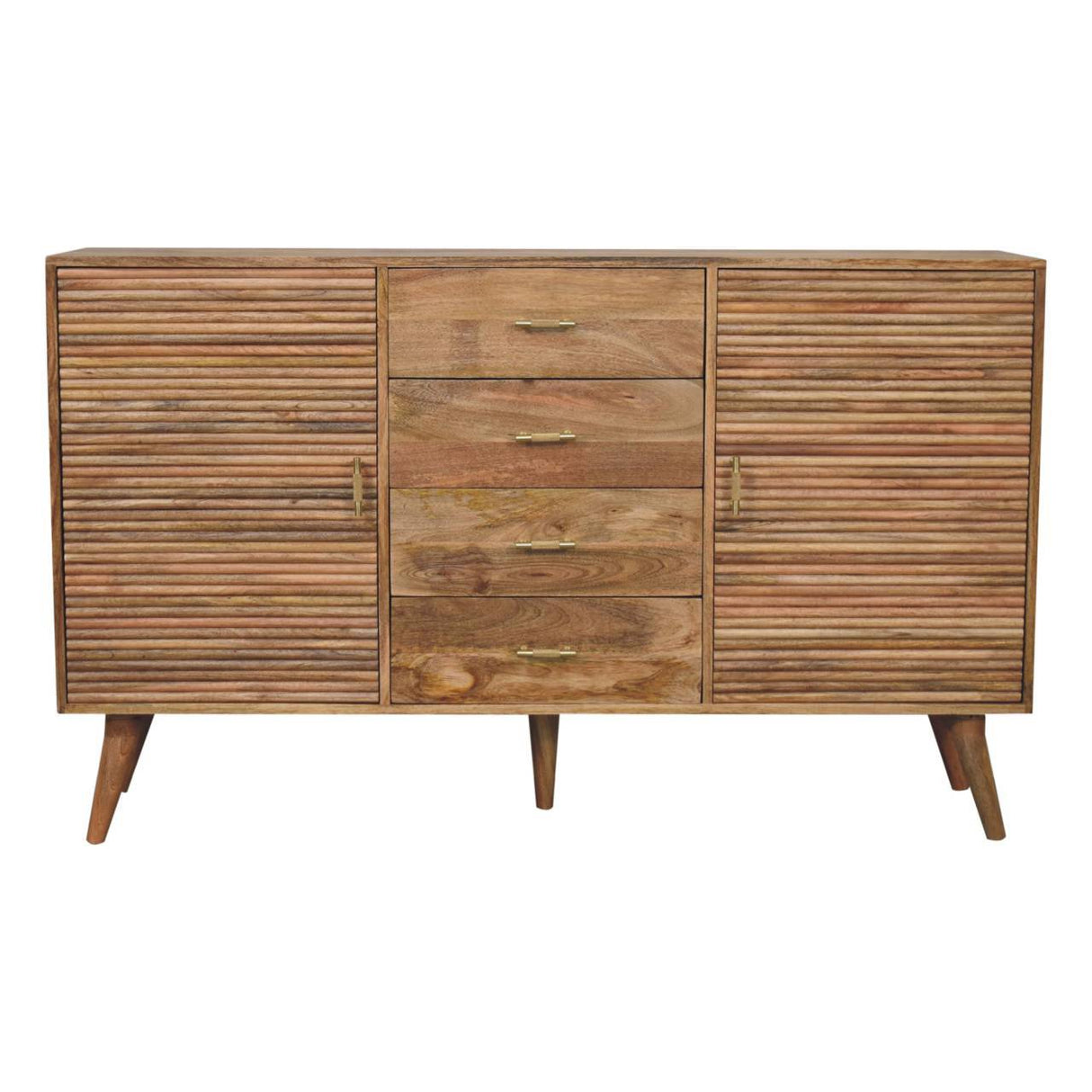 Soba - T Bar Large Nordic Chest - Oak by Couch.com