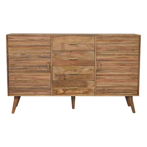 Soba - T Bar Large Nordic Chest - Oak by Couch.com