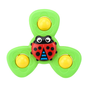 Baby Playing In Water And Bathing Fingertip Spinning Top Toy