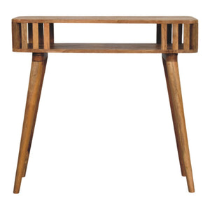 Slatted Console - Light Brown by Couch.com