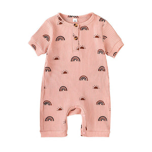 Summer New Short Sleeves For Baby And Infants Rompers Jumpsuit