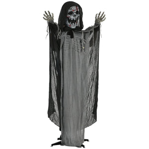 74" Animated Skeleton Witch of the Haunted Hollow