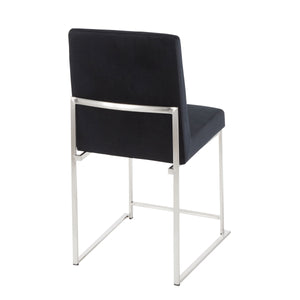 Fuji - Contemporary Modern Elegance High Back Dining Chair (Set of 2) by Couch.com