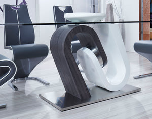 Anne - Dining Table - White / Gray by Couch.com