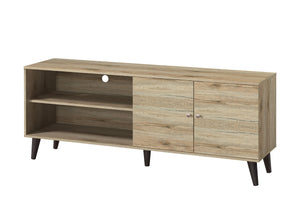 Amidon - TV Stand, With 2 Storage Shelves And 1 Cabinet by Couch.com