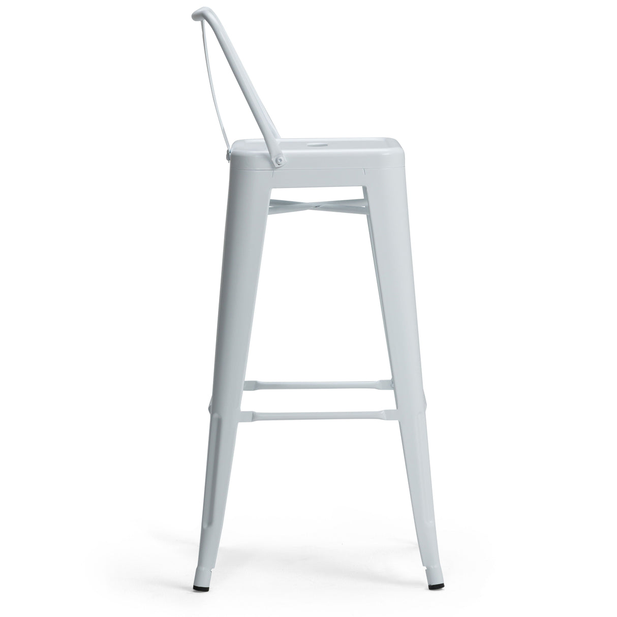 Rayne - Curved Back Metal Stool (Set of 2) by Couch.com