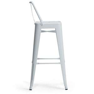 Rayne - Curved Back Metal Stool (Set of 2) by Couch.com