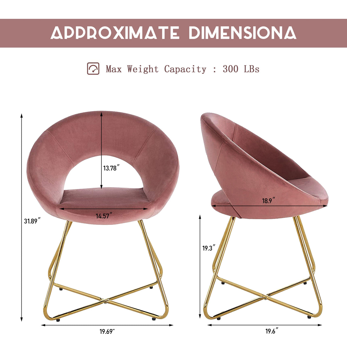 Modern Accent Velvet Lounge Chair by Couch.com