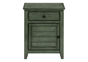 Accent Nightstand, Storage Drawer, Transitional by Couch.com