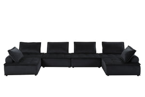 Anna - Stylish Sectional Sofa Ottoman by Couch.com
