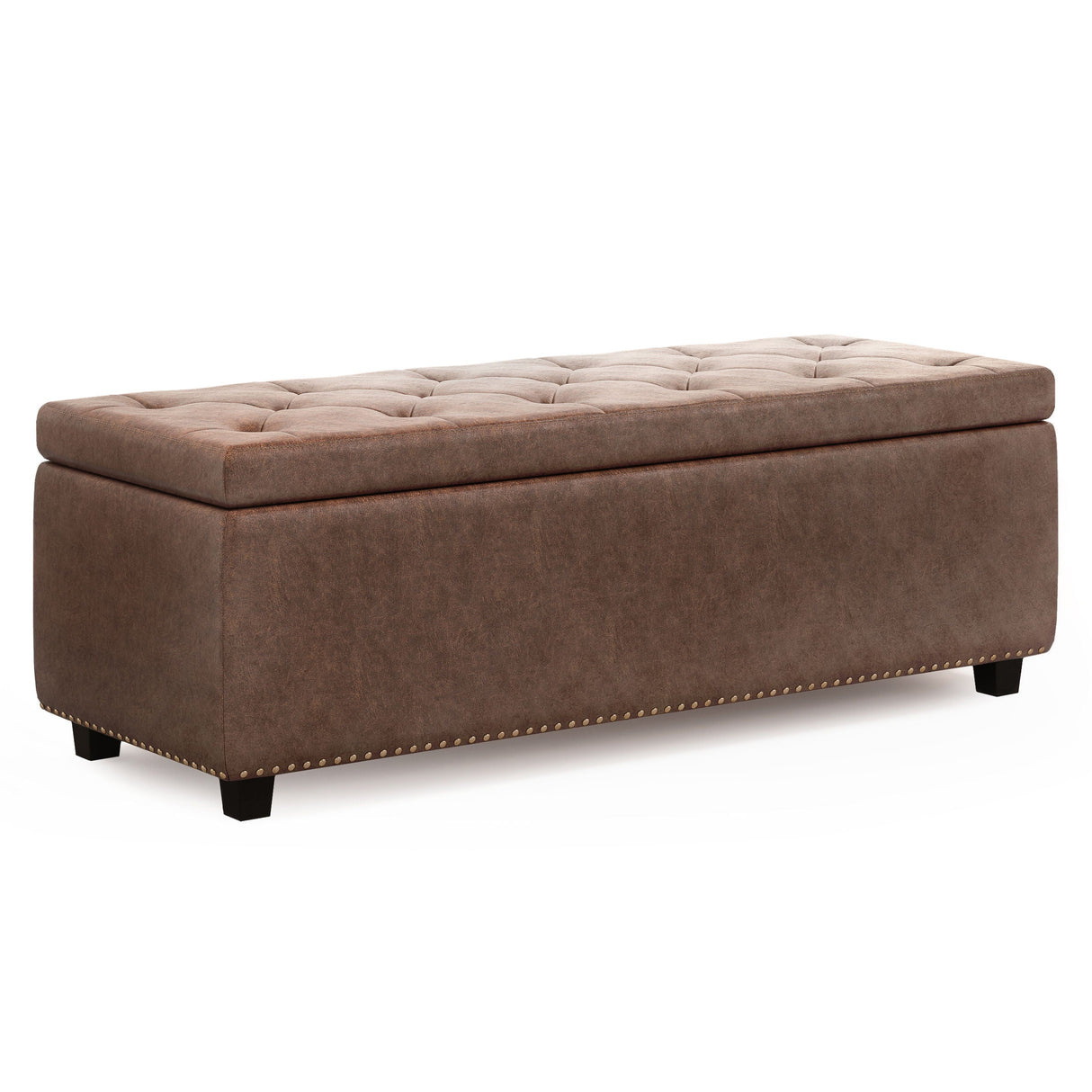 Hamilton - Upholstered Storage Ottoman by Couch.com