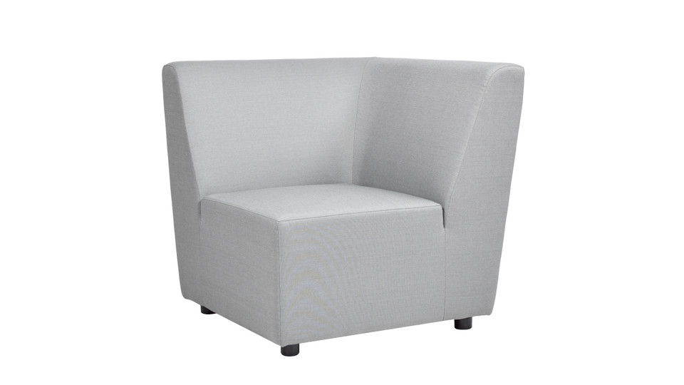 Cleo - Modular Upholstered Deep Seating Patio Corner Chair Axroma Olefin by Couch.com