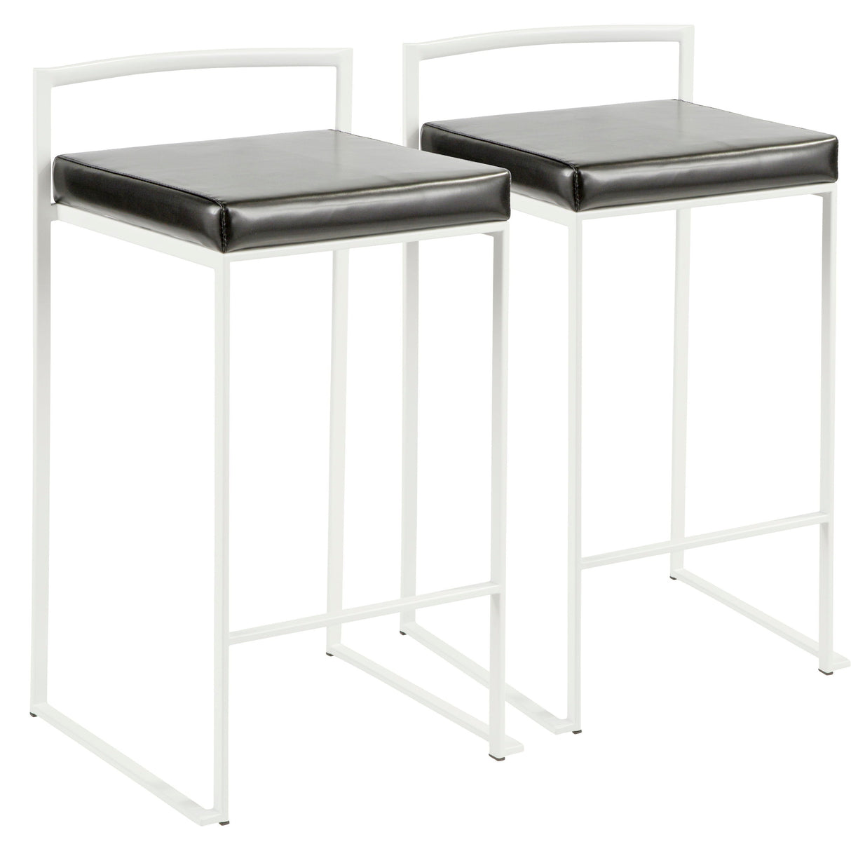 Fuji - Simple Elegance, Contemporary Stackable Counter Stool by Couch.com