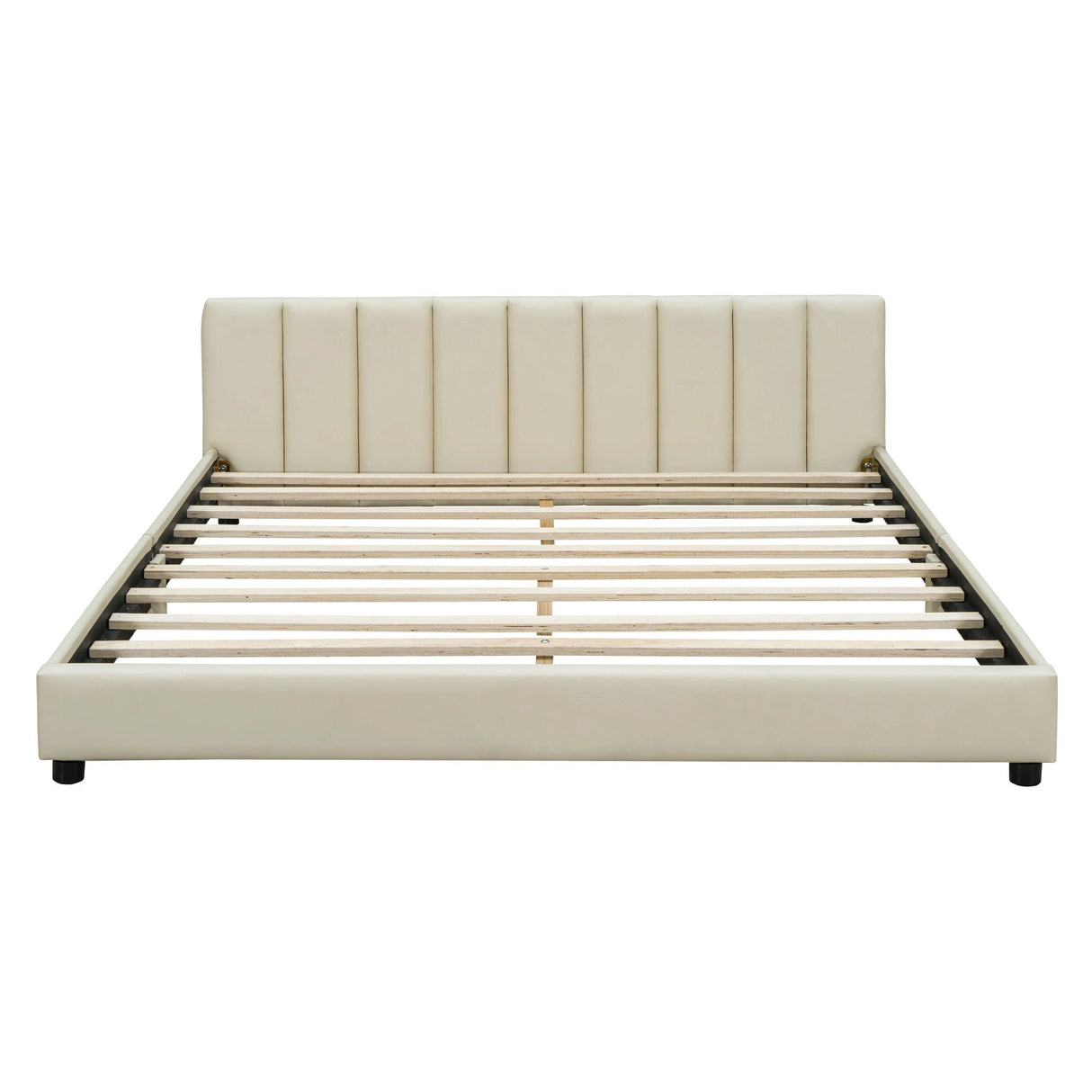 Upholstered Platform Bed, Mother & Child Bed by Couch.com