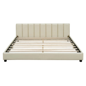 Upholstered Platform Bed, Mother & Child Bed by Couch.com