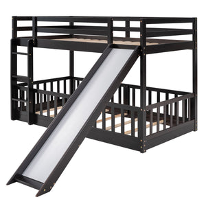 Bunk Bed With Convertible Ladder And Slide by Couch.com