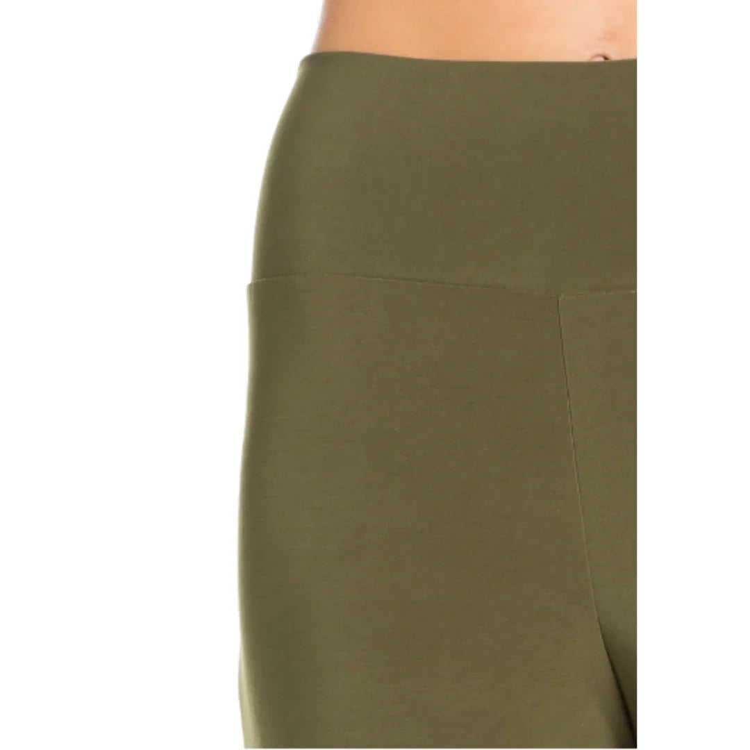 Extra Comfy Cute Pants -Olive