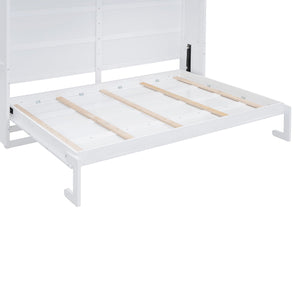 Murphy Modern Bed With Top Cabinets For Space Saving And Comfort by Couch.com