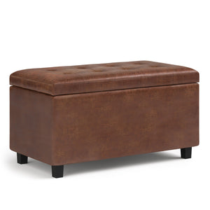 Cosmopolitan - Upholstered Storage Ottoman by Couch.com