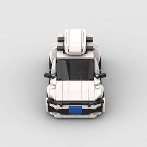 Small Particle Moc City Vehicle Race Model Puzzle