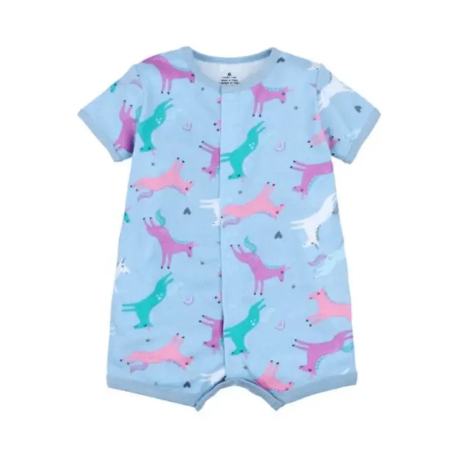 Baby Girl Clothes One-Piece Jumpsuits Baby Clothing Cotton Short Romper Infant Girl Clothes