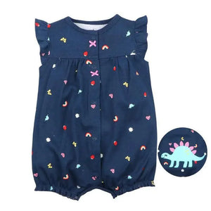Baby Girl Clothes One-Piece Jumpsuits Baby Clothing Cotton Short Romper Infant Girl Clothes
