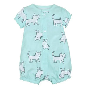 Baby Girl Clothes One-Piece Jumpsuits Baby Clothing Cotton Short Romper Infant Girl Clothes