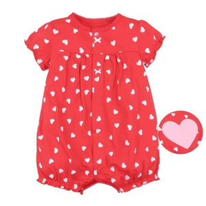 Baby Girl Clothes One-Piece Jumpsuits Baby Clothing Cotton Short Romper Infant Girl Clothes