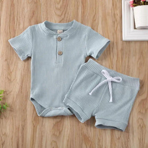 Baby Girl Ruffled Solid Color Sleeveless Backless Romper Jumpsuit Comfy Outfit Excellent Gift For Your Baby Girl