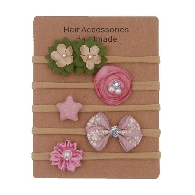 Baby Headbands Newborn hair Bows Kids Toddler headband Elastic Hair Band headwear children Girl Gorgeous Hair Accessories For Baby Girls