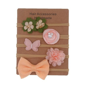Baby Headbands Newborn hair Bows Kids Toddler headband Elastic Hair Band headwear children Girl Gorgeous Hair Accessories For Baby Girls