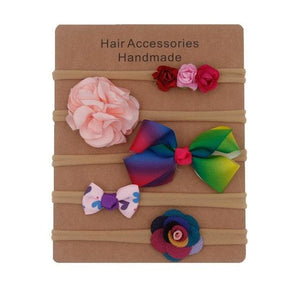 Baby Headbands Newborn hair Bows Kids Toddler headband Elastic Hair Band headwear children Girl Gorgeous Hair Accessories For Baby Girls