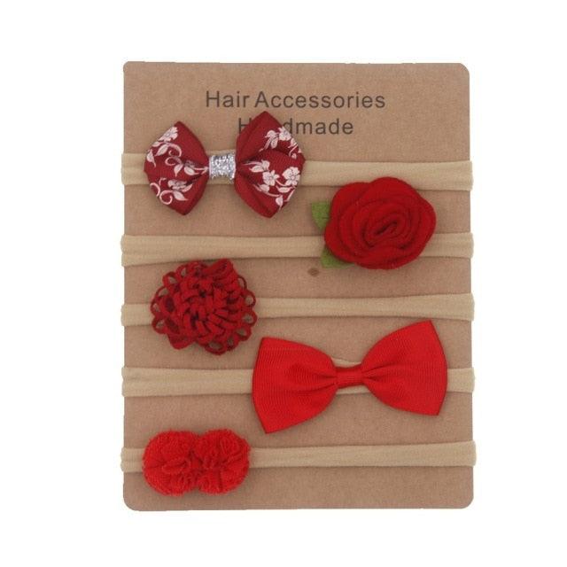 Baby Headbands Newborn hair Bows Kids Toddler headband Elastic Hair Band headwear children Girl Gorgeous Hair Accessories For Baby Girls