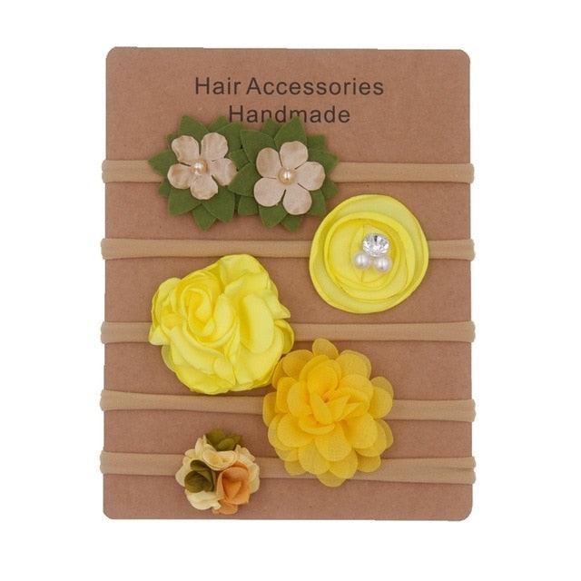 Baby Headbands Newborn hair Bows Kids Toddler headband Elastic Hair Band headwear children Girl Gorgeous Hair Accessories For Baby Girls