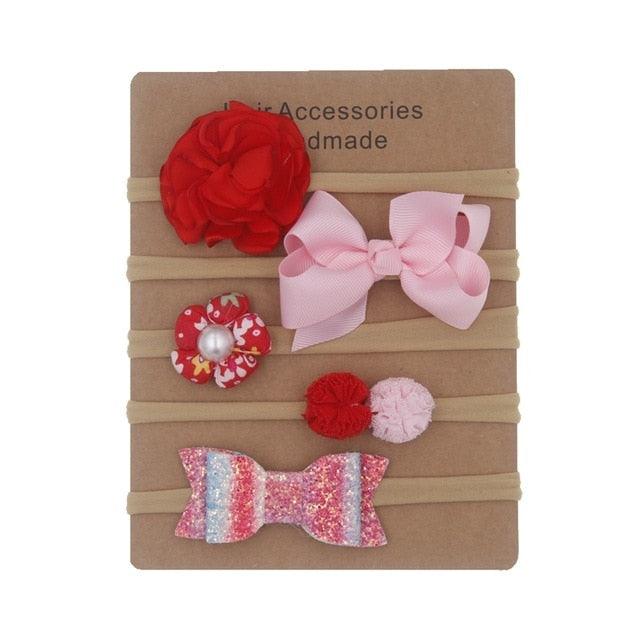 Baby Headbands Newborn hair Bows Kids Toddler headband Elastic Hair Band headwear children Girl Gorgeous Hair Accessories For Baby Girls