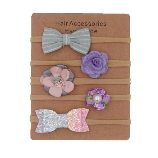 Baby Headbands Newborn hair Bows Kids Toddler headband Elastic Hair Band headwear children Girl Gorgeous Hair Accessories For Baby Girls