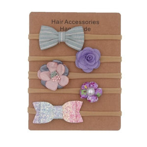 Baby Headbands Newborn hair Bows Kids Toddler headband Elastic Hair Band headwear children Girl Gorgeous Hair Accessories For Baby Girls