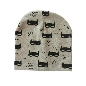 Baby Knit Cotton Cartoon Printed Baby Caps For Boys And Girls For Autumn And Winter Soft And Warm Cap