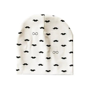 Baby Knit Cotton Cartoon Printed Baby Caps For Boys And Girls For Autumn And Winter Soft And Warm Cap