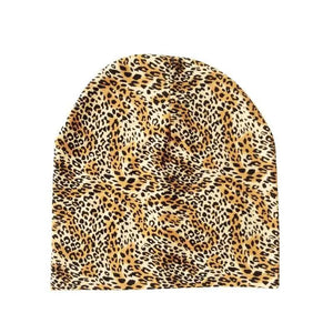 Baby Knit Cotton Cartoon Printed Baby Caps For Boys And Girls For Autumn And Winter Soft And Warm Cap