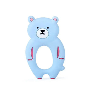 Baby Silicone Teethers BPA Free Teething Toy Animals Koala Bear Dog Teether Silicone Beads