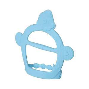 Baby Teether Toys Toddle Safe Banana Teething Ring Silicone Chew Dental Care Toothbrush Nursing Beads Gift For Infant