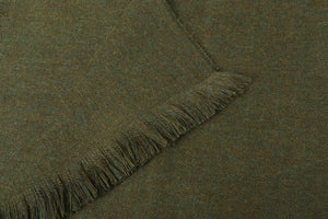 100% Alpaca Wool Throw Blanket