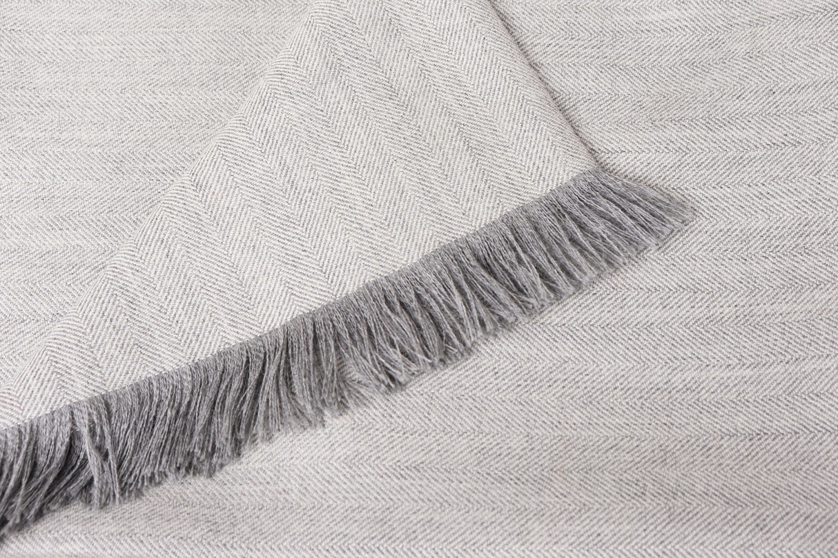 100% Alpaca Wool Throw Blanket