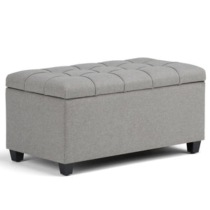 Sienna - Upholstered Storage Ottoman Bench by Couch.com