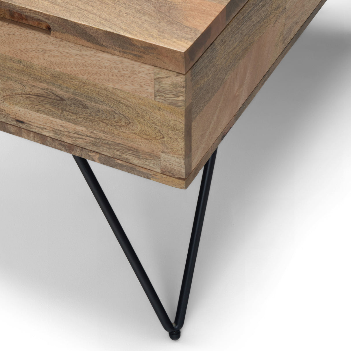 Hunter - Lift Top Square Coffee Table - Natural by Couch.com