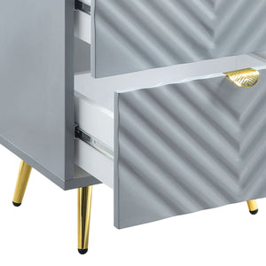 Gaines - High Gloss Nightstand by Couch.com