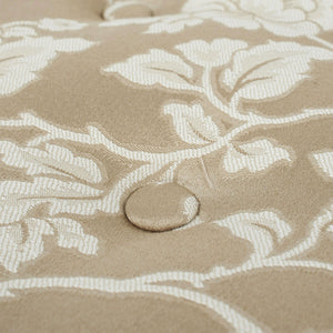 Yolanda - Round Upholstered Accent Ottoman by Couch.com