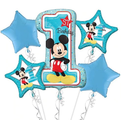 Balloon Bouquet - Mickey 1st Birthday - Anagram