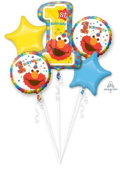 Balloon Bouquet - Sesame Street 1st Birthday - Anagram